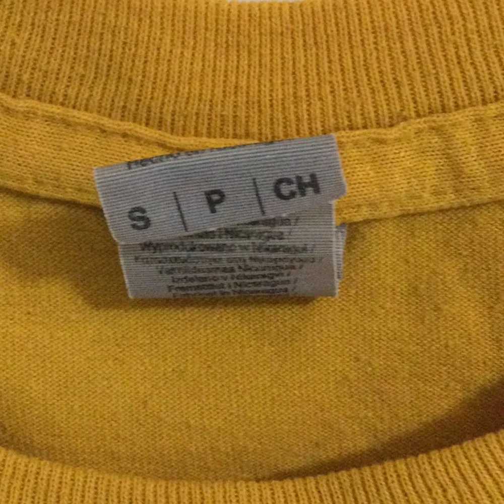 McDonald's Mustard Yellow Graphic T-Shirt Mens Small - Picture 2 of 3